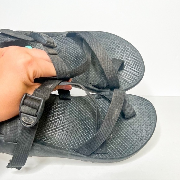 Chaco Z/2 Black Strappy Summer Sandals Size 9 Men’s - Picture 4 of 6